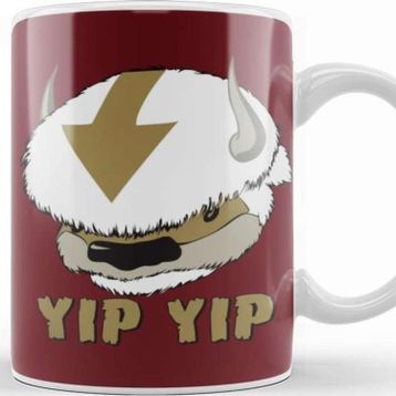 Baskı Dükkanı Avatar Appa Yip Yip Kupa Bardak