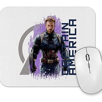 Baskı Dükkanı Avengers Captain America Mouse Pad