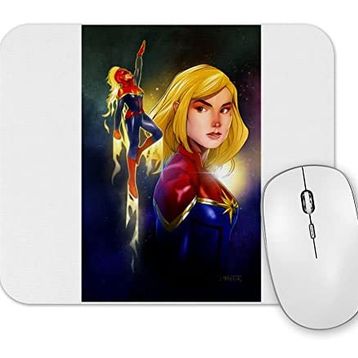 Baskı Dükkanı Avengers Captain Marvel Mouse Pad