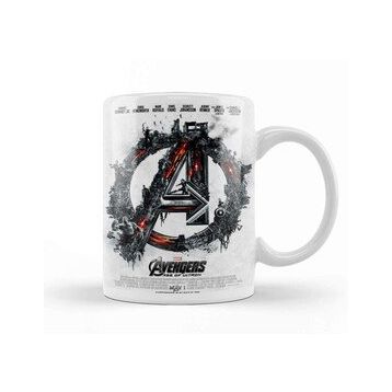 Baskı Dükkanı Avengers Flowers Marvel 01 Kupa