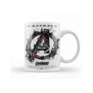 Baskı Dükkanı Avengers Flowers Marvel 01 Kupa