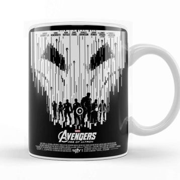 Baskı Dükkanı Avengers Flowers Marvel 03 Kupa