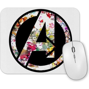Baskı Dükkanı Avengers Flowers Mouse Pad