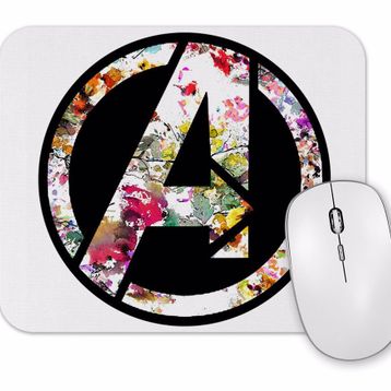 Baskı Dükkanı Avengers Flowers Mouse Pad