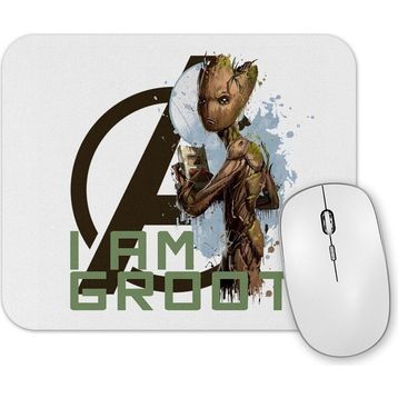 Baskı Dükkanı Avengers I Am Groot Mouse Pad