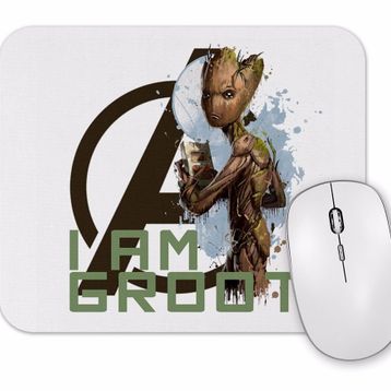 Baskı Dükkanı Avengers I Am Groot Mouse Pad