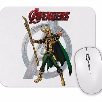 Baskı Dükkanı Avengers Loki Mouse Pad