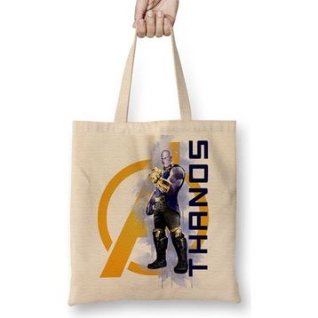Baskı Dükkanı Avengers Thanos Bez Çanta