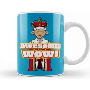 Baskı Dükkanı Awesome Wow King George Kupa