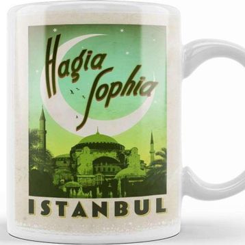 Baskı Dükkanı Aya Sofya Camii Kupa