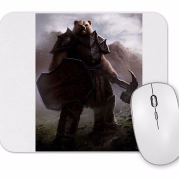 Baskı Dükkanı Ayı 02 Mouse Pad