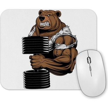 Baskı Dükkanı Ayı 03 Mouse Pad