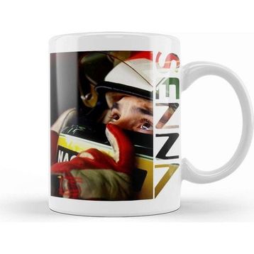 Baskı Dükkanı Ayrton Senna 02 Kupa