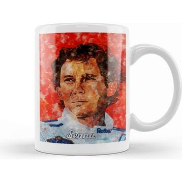 Baskı Dükkanı Ayrton Senna 03 Kupa