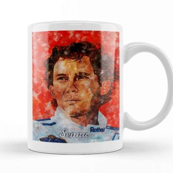 Baskı Dükkanı Ayrton Senna 03 Kupa