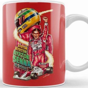 Baskı Dükkanı Ayrton Senna Kupa