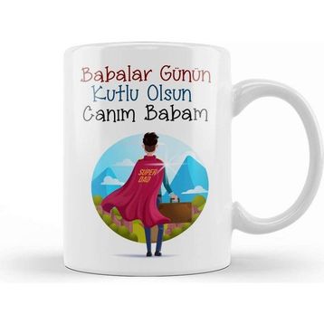 Baskı Dükkanı Babalar Günü Babaya Hediye 0019 Kupa