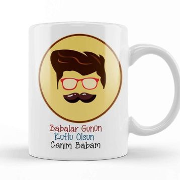 Baskı Dükkanı Babalar Günü Babaya Hediye 027 Kupa