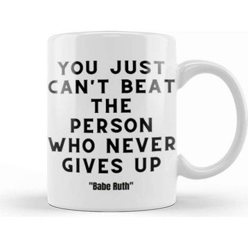 Baskı Dükkanı Babe Ruth Quotes Baseball Kupa