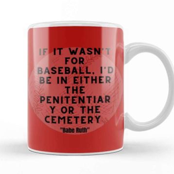 Baskı Dükkanı Babe Ruth Quotes Kupa