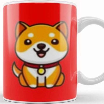 Baskı Dükkanı Baby Doge Coin Dogecoın Crypto To the Moon Kupa Bardak P