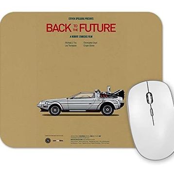 Baskı Dükkanı Back To the Future Mouse Pad