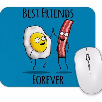 Baskı Dükkanı Bacon And Eggs Mouse Pad