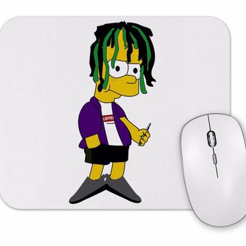 Baskı Dükkanı Bad Bart Mouse Pad