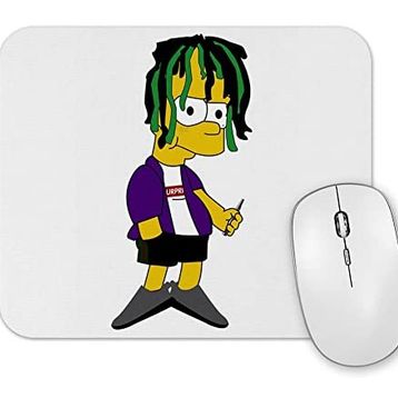 Baskı Dükkanı Bad Bart Mouse Pad