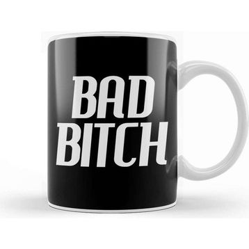 Baskı Dükkanı Bad Bitch Kupa Bardak
