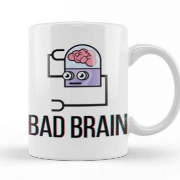 Baskı Dükkanı Bad Brain Bad Brains Kupa
