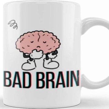 Baskı Dükkanı Bad Brain Bad Brains Kupa