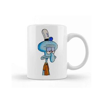 Baskı Dükkanı Bad Day Squidward Kupa Bardak