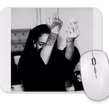 Baskı Dükkanı Bad Gal Mouse Pad