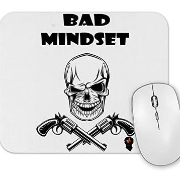 Baskı Dükkanı Bad Mindset Mouse Pad