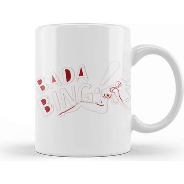 Baskı Dükkanı Bada Bing Black 03 Kupa