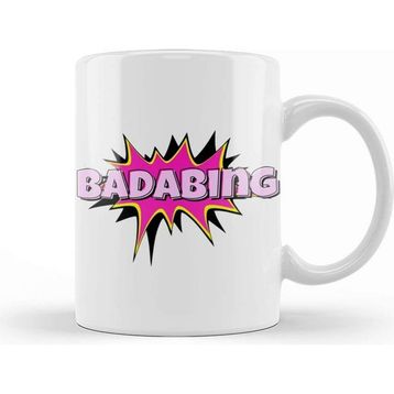 Baskı Dükkanı Bada Bing Black 05 Kupa