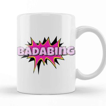 Baskı Dükkanı Bada Bing Black 05 Kupa