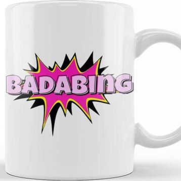 Baskı Dükkanı Bada Bing Black 05 Kupa