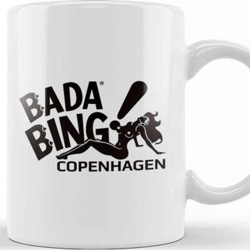 Baskı Dükkanı Bada Bing Black Kupa