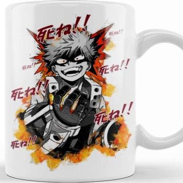 Baskı Dükkanı Bakugo Katsuki Kupa Bardak