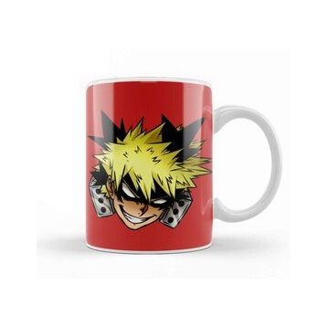 Baskı Dükkanı Bakugou Katsuki 01 Kupa Bardak