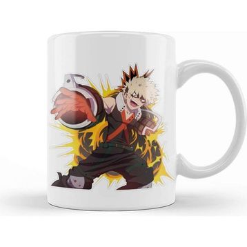 Baskı Dükkanı Bakugou Katsuki 01 Kupa Bardak