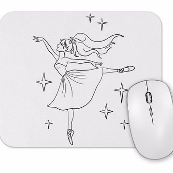 Baskı Dükkanı Balerin Mouse Pad