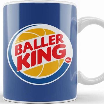 Baskı Dükkanı Baller King Kupa Bardak