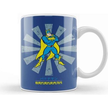 Baskı Dükkanı Bananaman Retro Japanese Kupa