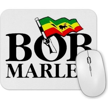 Baskı Dükkanı Bandeira Bob Marley Mouse Pad