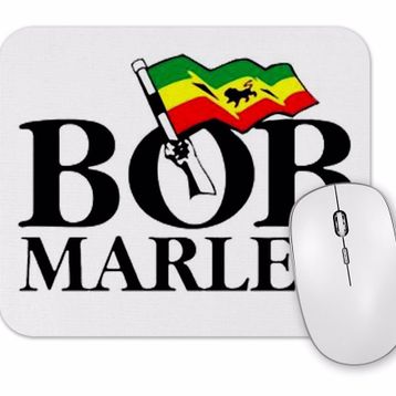Baskı Dükkanı Bandeira Bob Marley Mouse Pad
