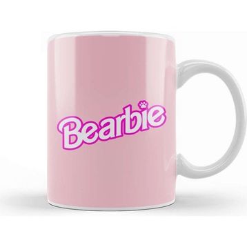 Baskı Dükkanı Barbie Bearbie Kupa