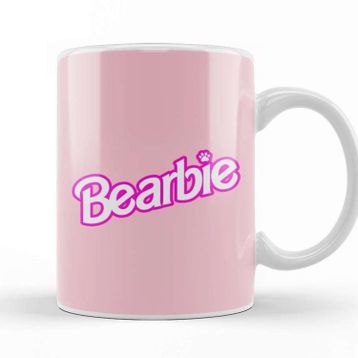 Baskı Dükkanı Barbie Bearbie Kupa
